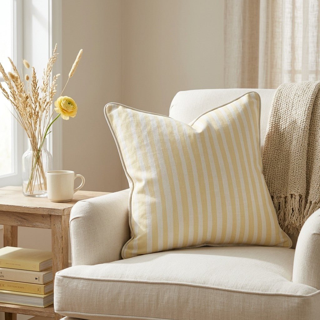 Capri Throw Pillow - Lemon Park
