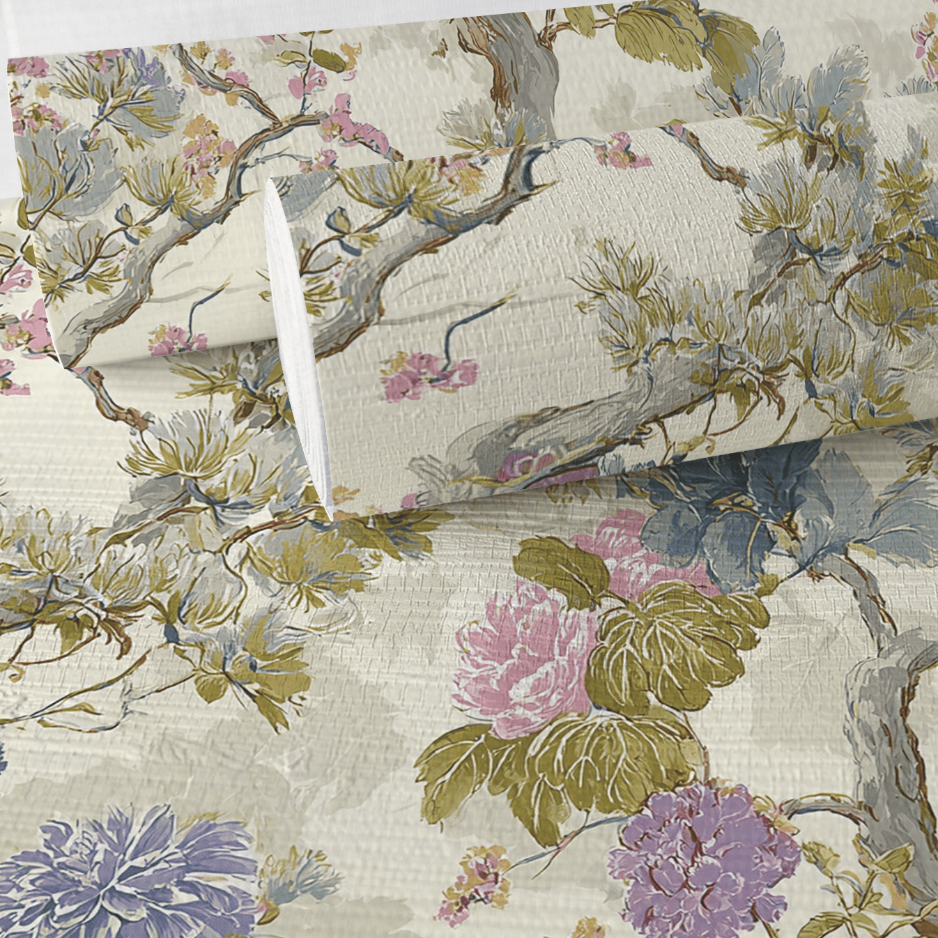 Carla Faux Grasscloth Wallpaper - Lemon Park