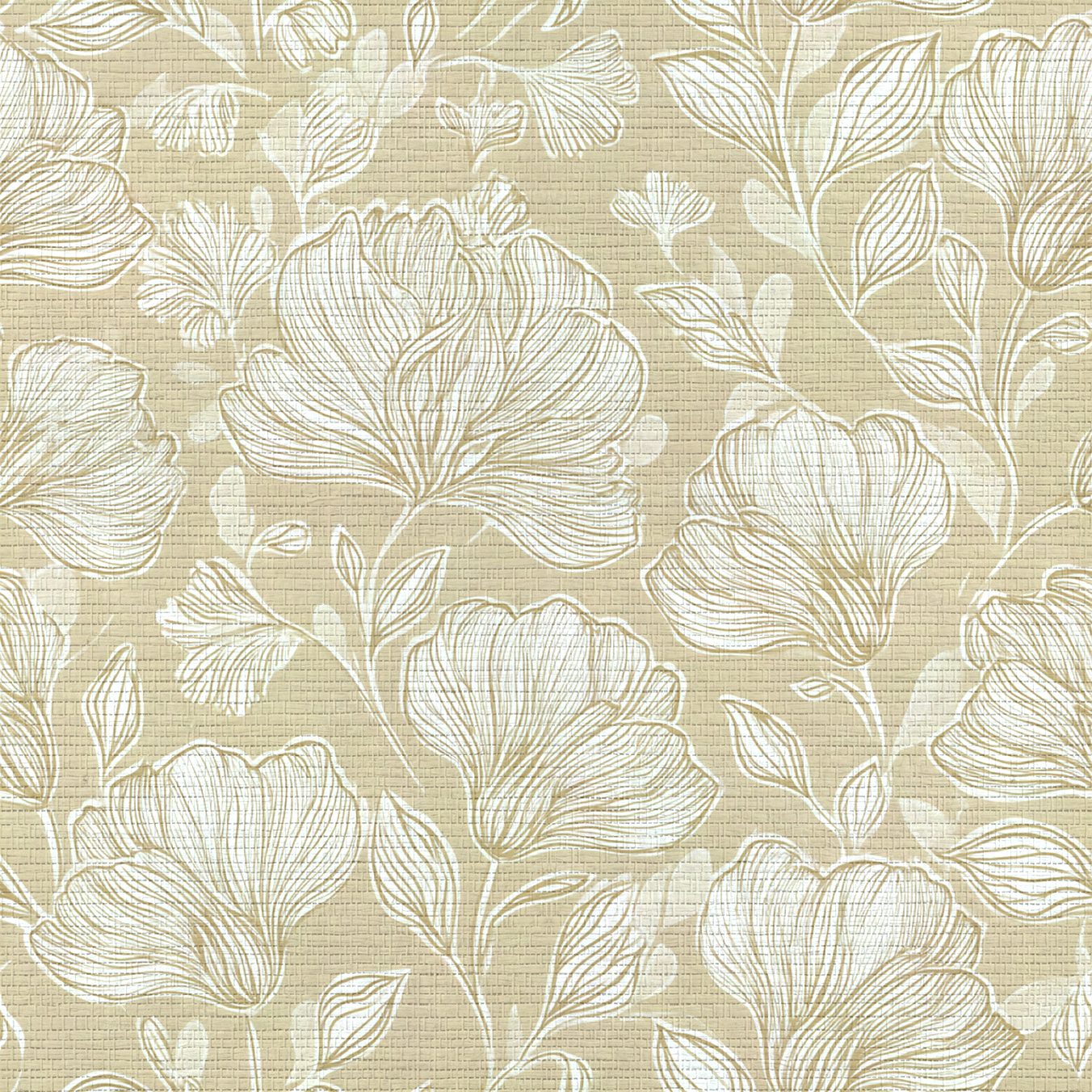 Caramel Threads Faux Grasscloth Wallpaper