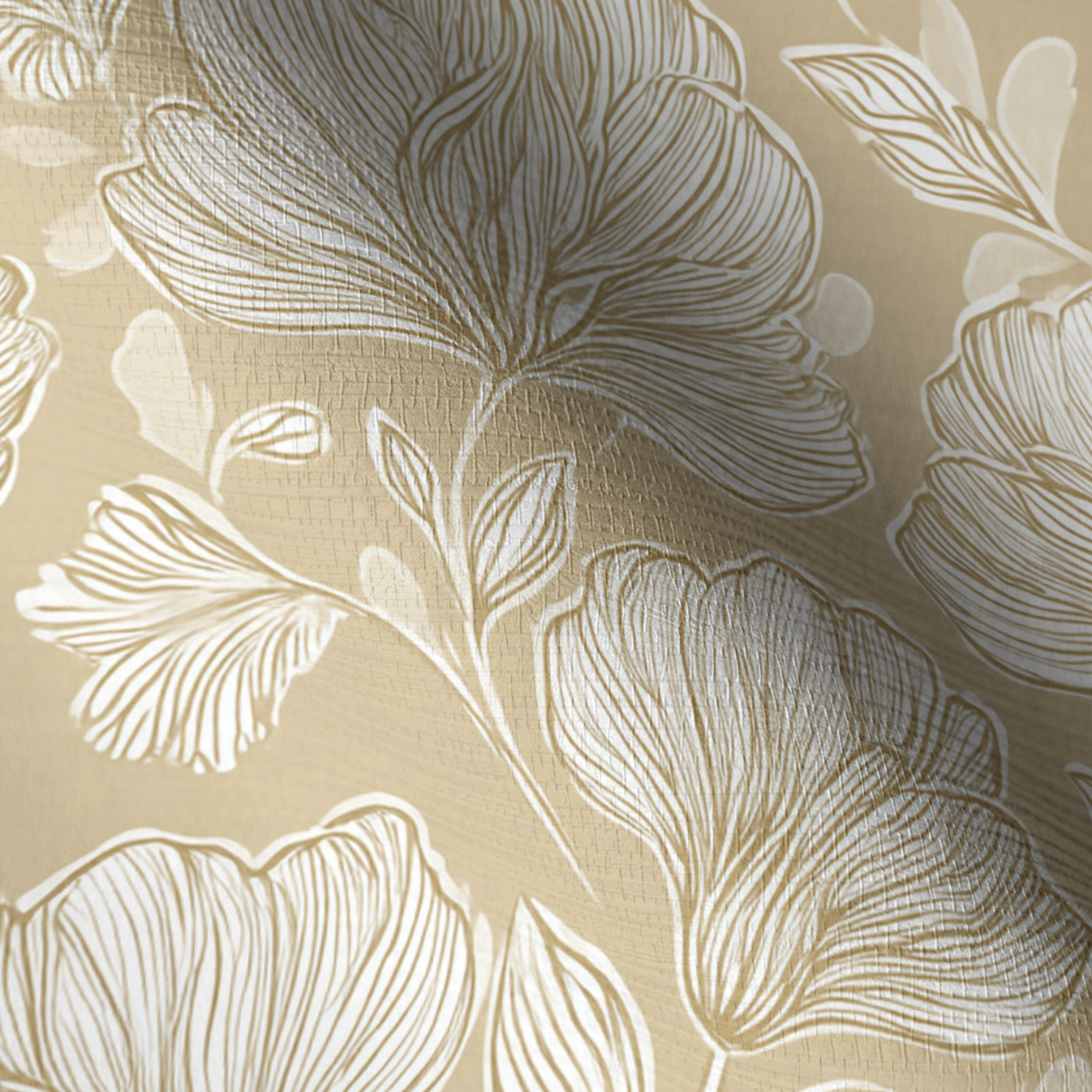 Caramel Threads Faux Grasscloth Wallpaper