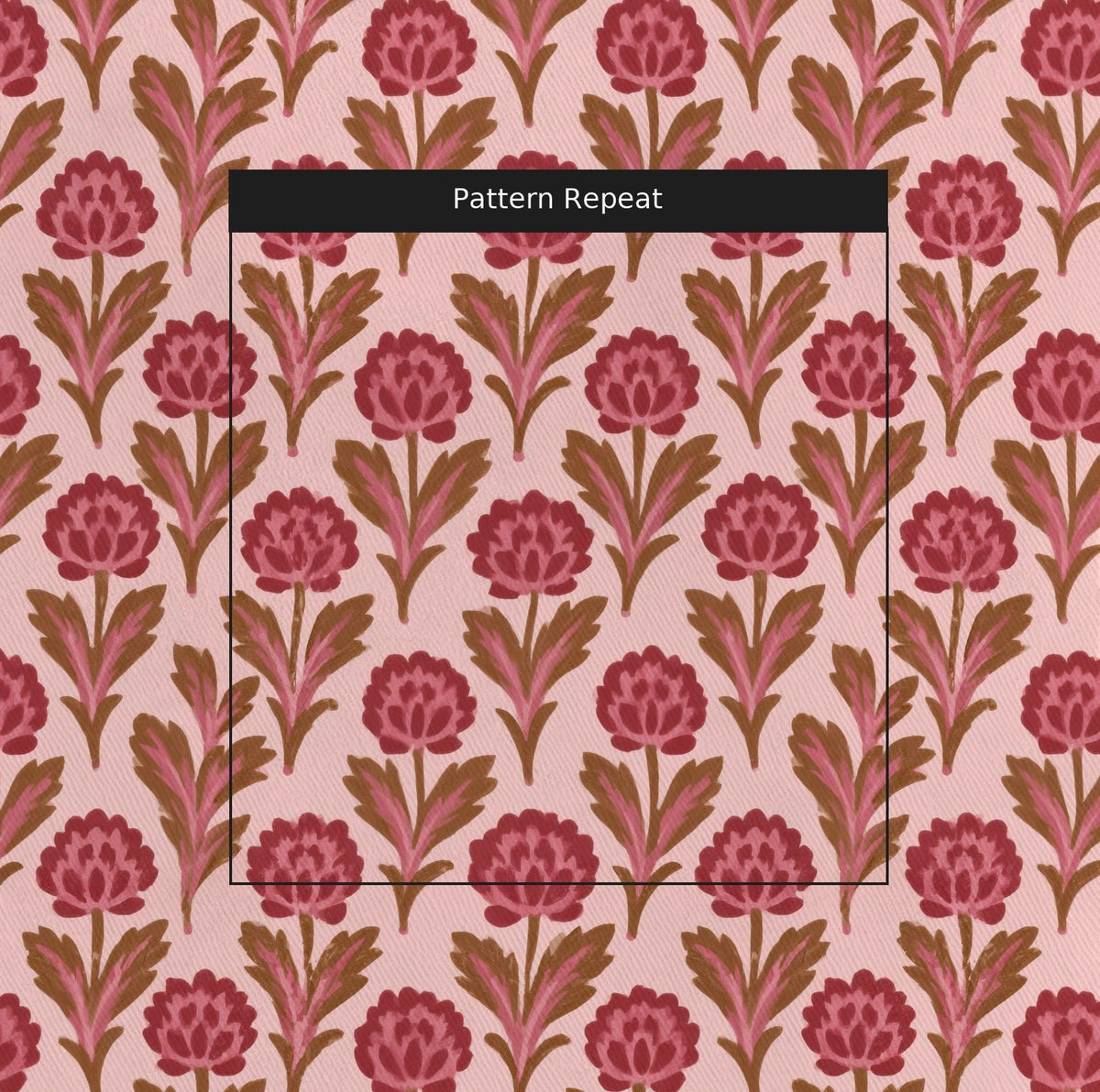 Carnation Row - Fabric - Lemon Park