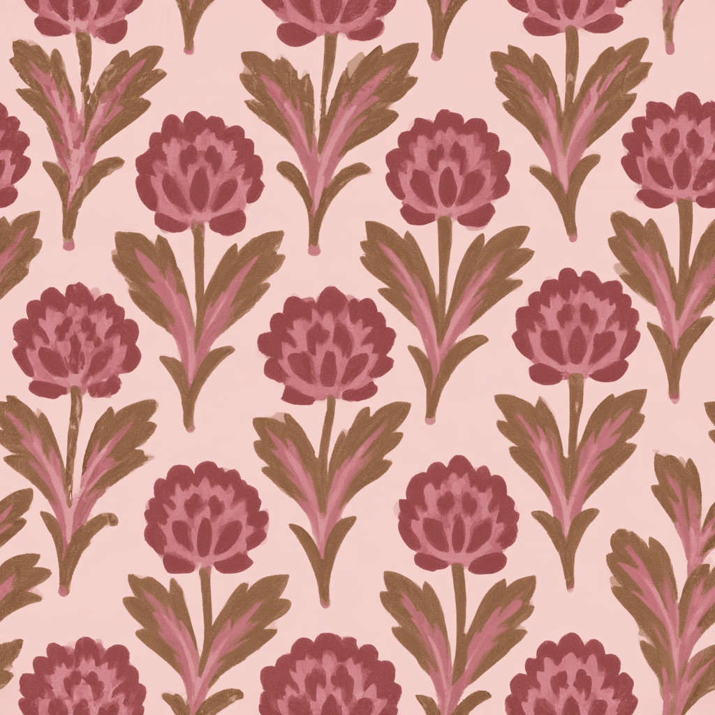 Carnation Row Wallpaper - Lemon Park