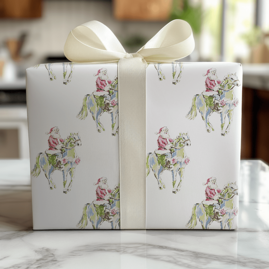 Carolers Lane - Wrapping Paper - Lemon Park