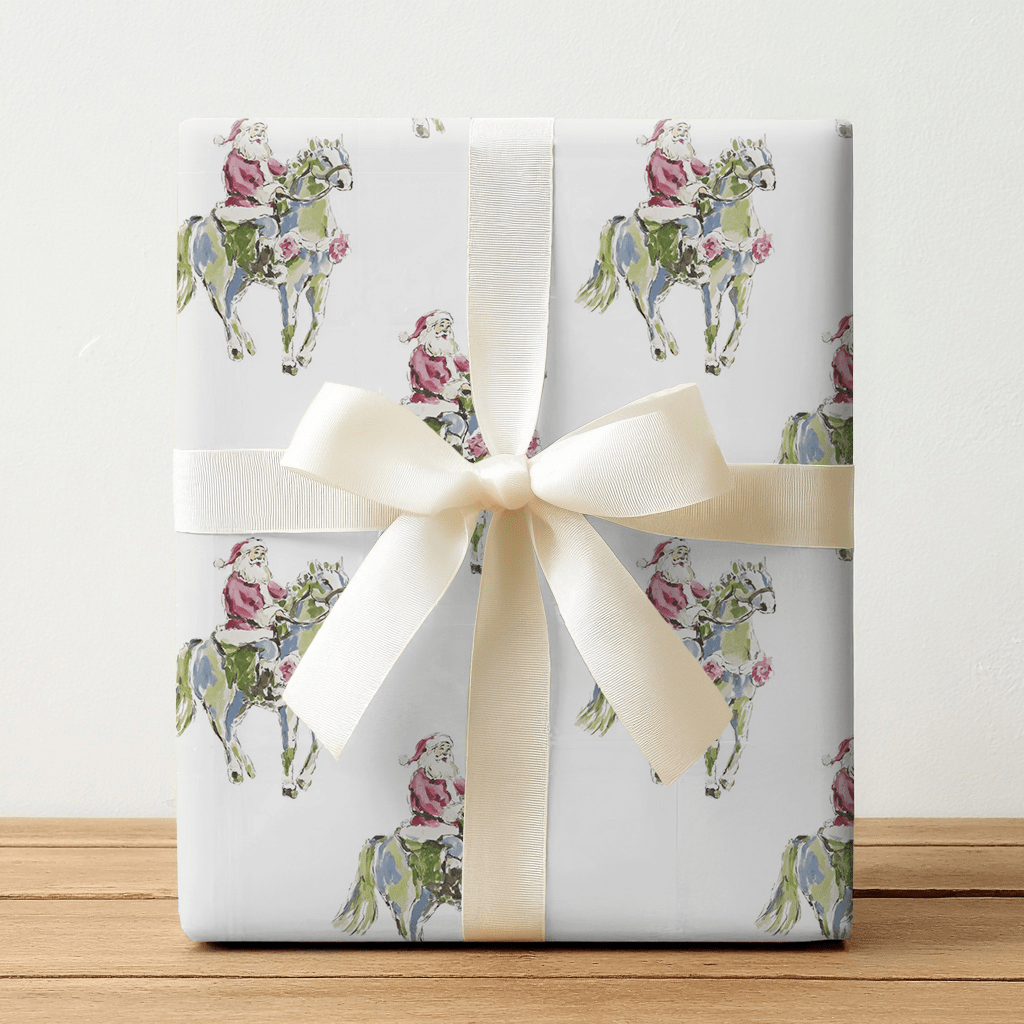 Carolers Lane - Wrapping Paper - Lemon Park