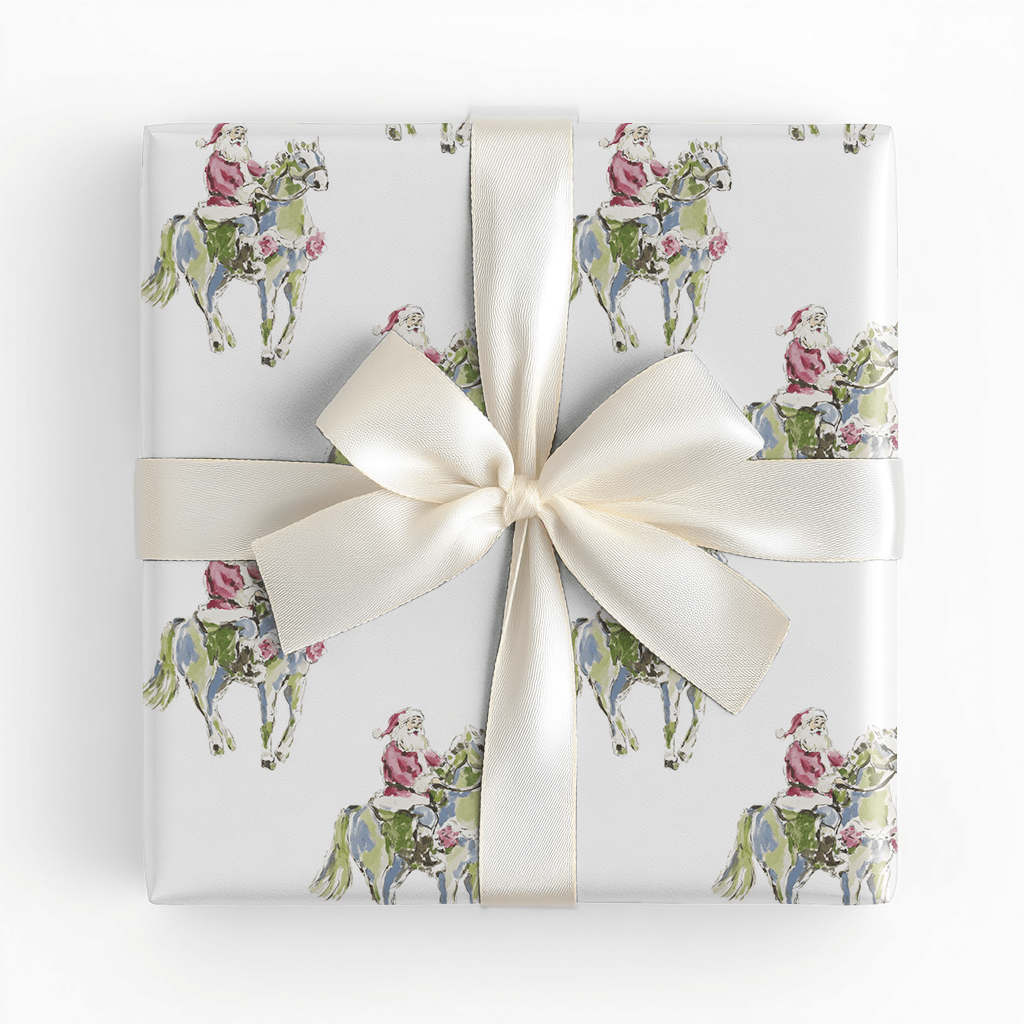 Carolers Lane - Wrapping Paper - Lemon Park