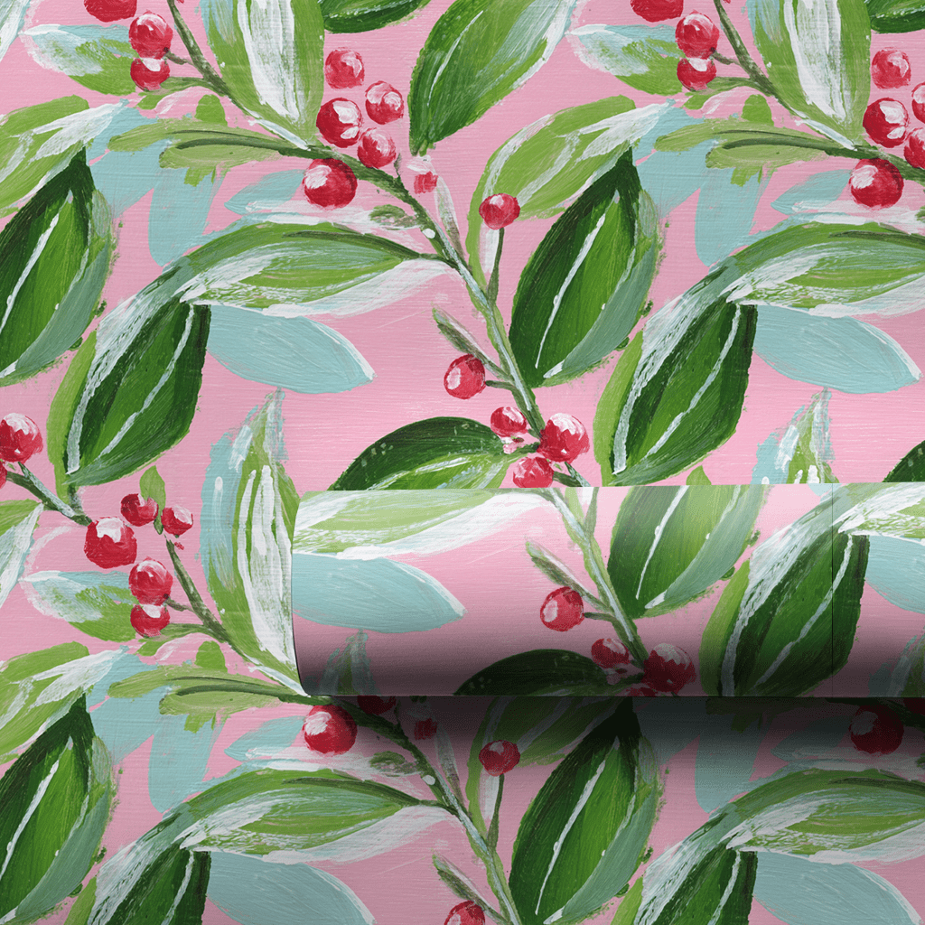 Carolina Berry - Wrapping Paper - Lemon Park