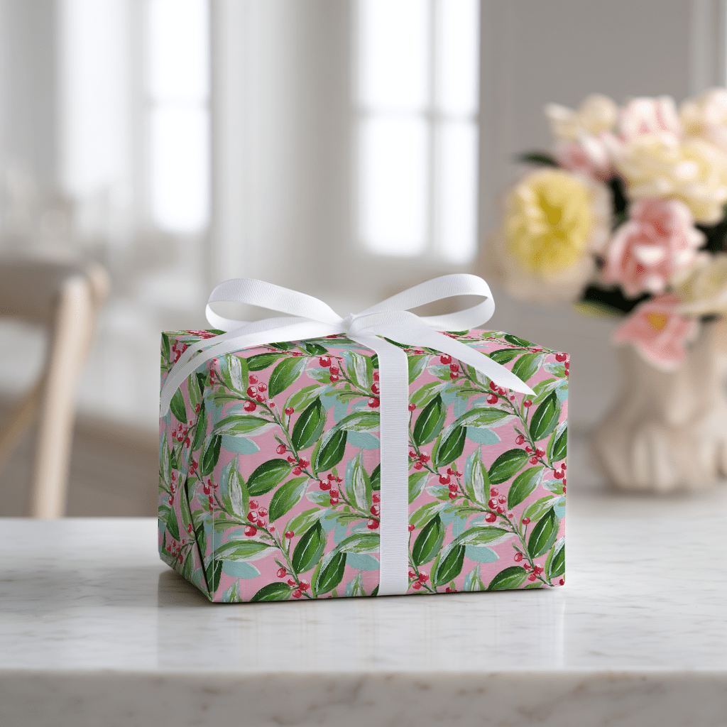 Carolina Berry - Wrapping Paper - Lemon Park