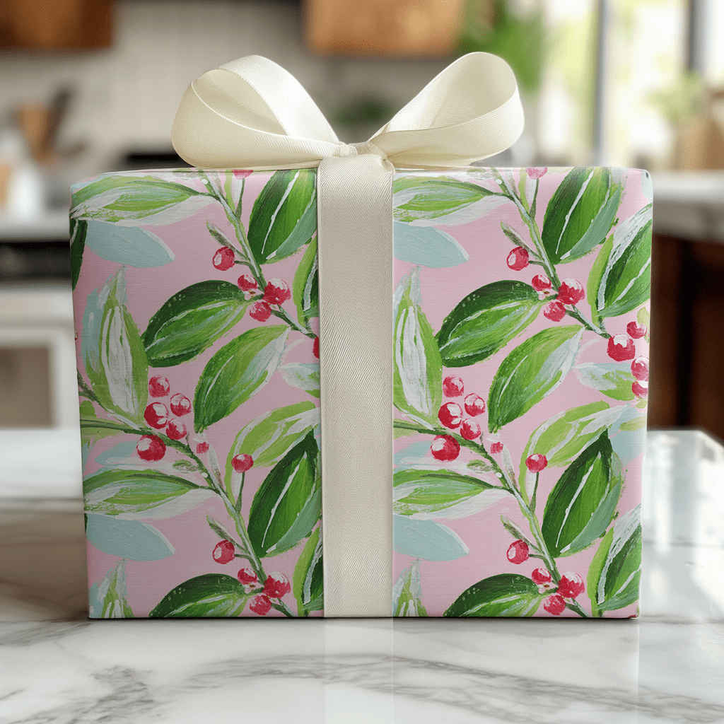 Carolina Berry - Wrapping Paper - Lemon Park