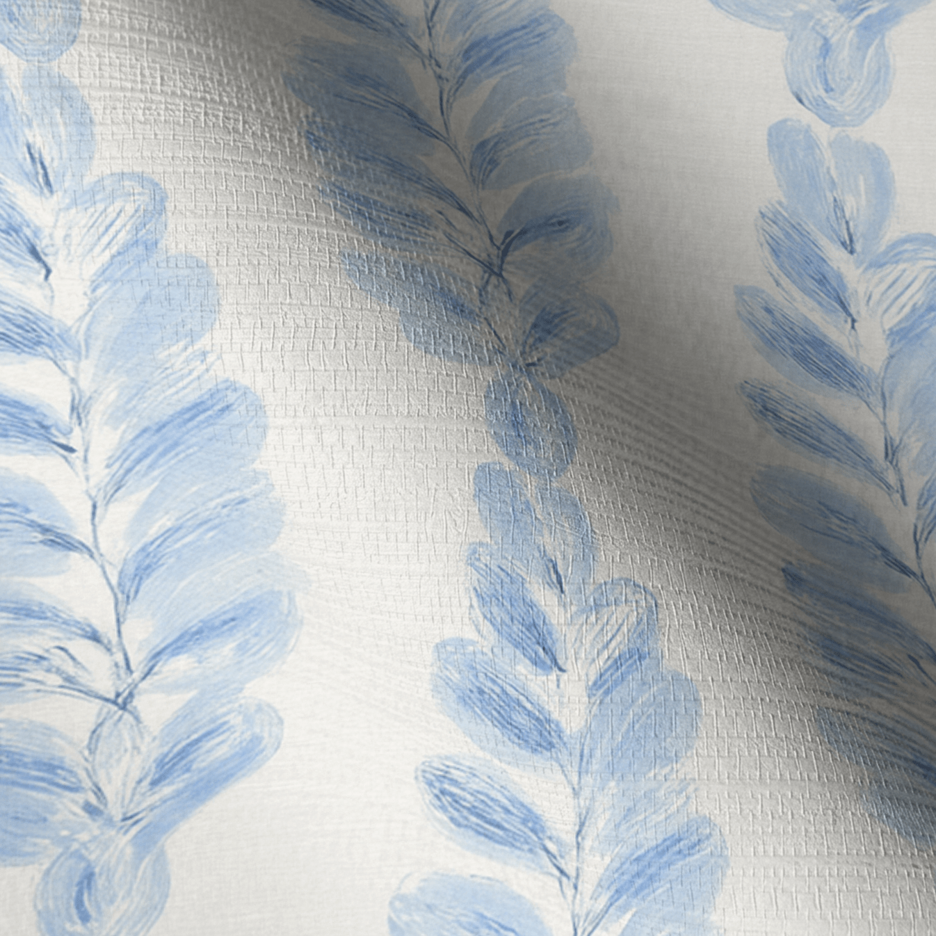 Carolina Ferns Faux Grasscloth Wallpaper - Lemon Park