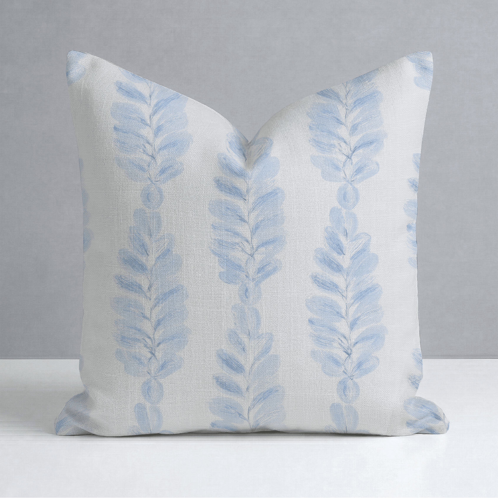 Carolina Ferns Throw Pillow - Lemon Park