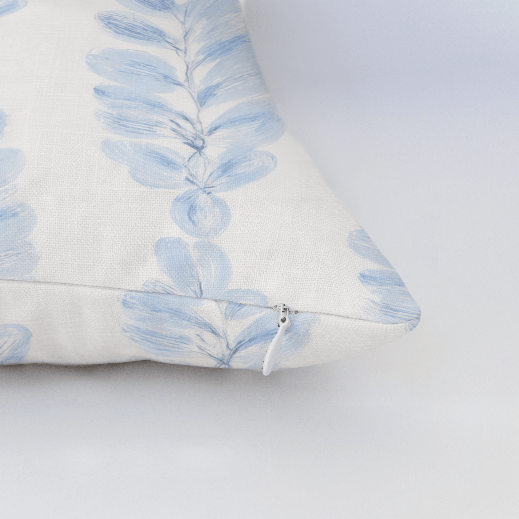 Carolina Ferns Throw Pillow - Lemon Park