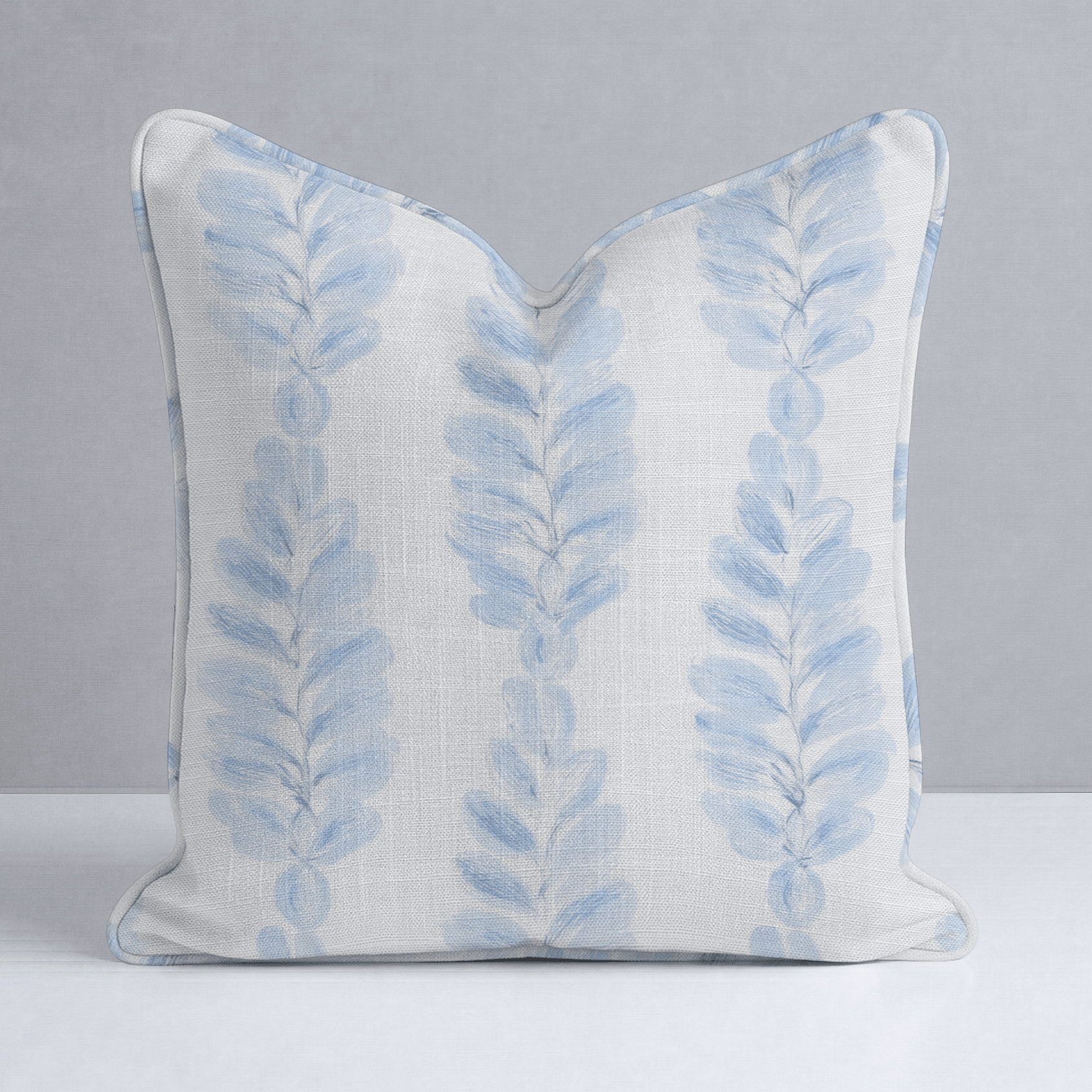 Carolina Ferns Throw Pillow - Lemon Park
