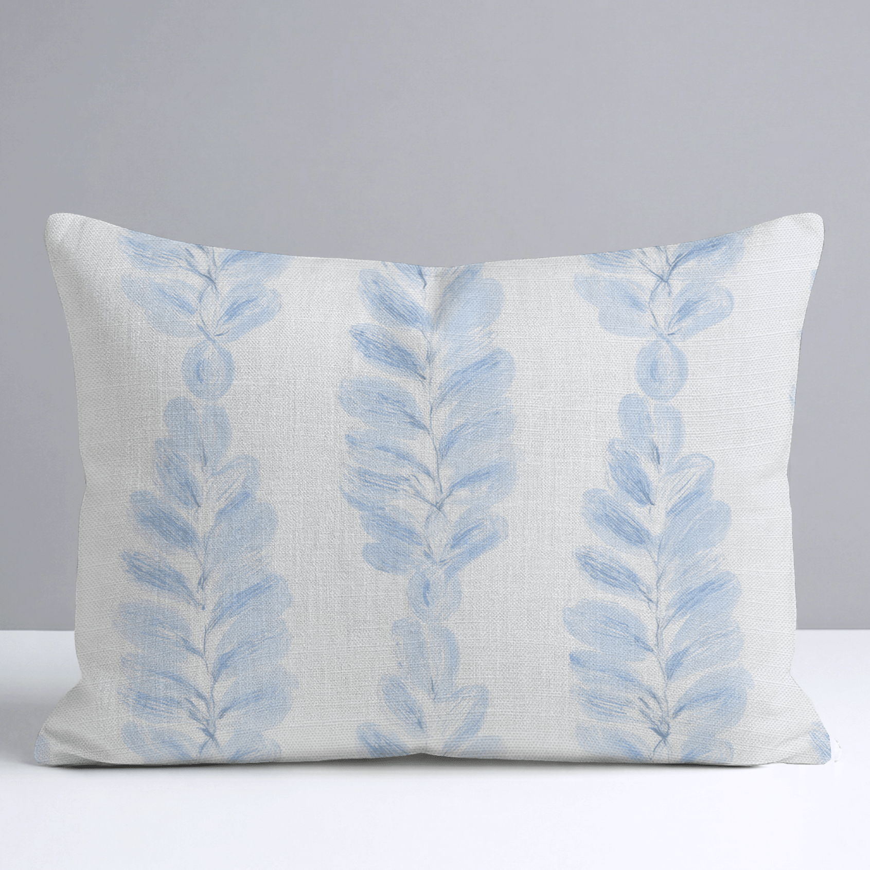 Carolina Ferns Throw Pillow - Lemon Park