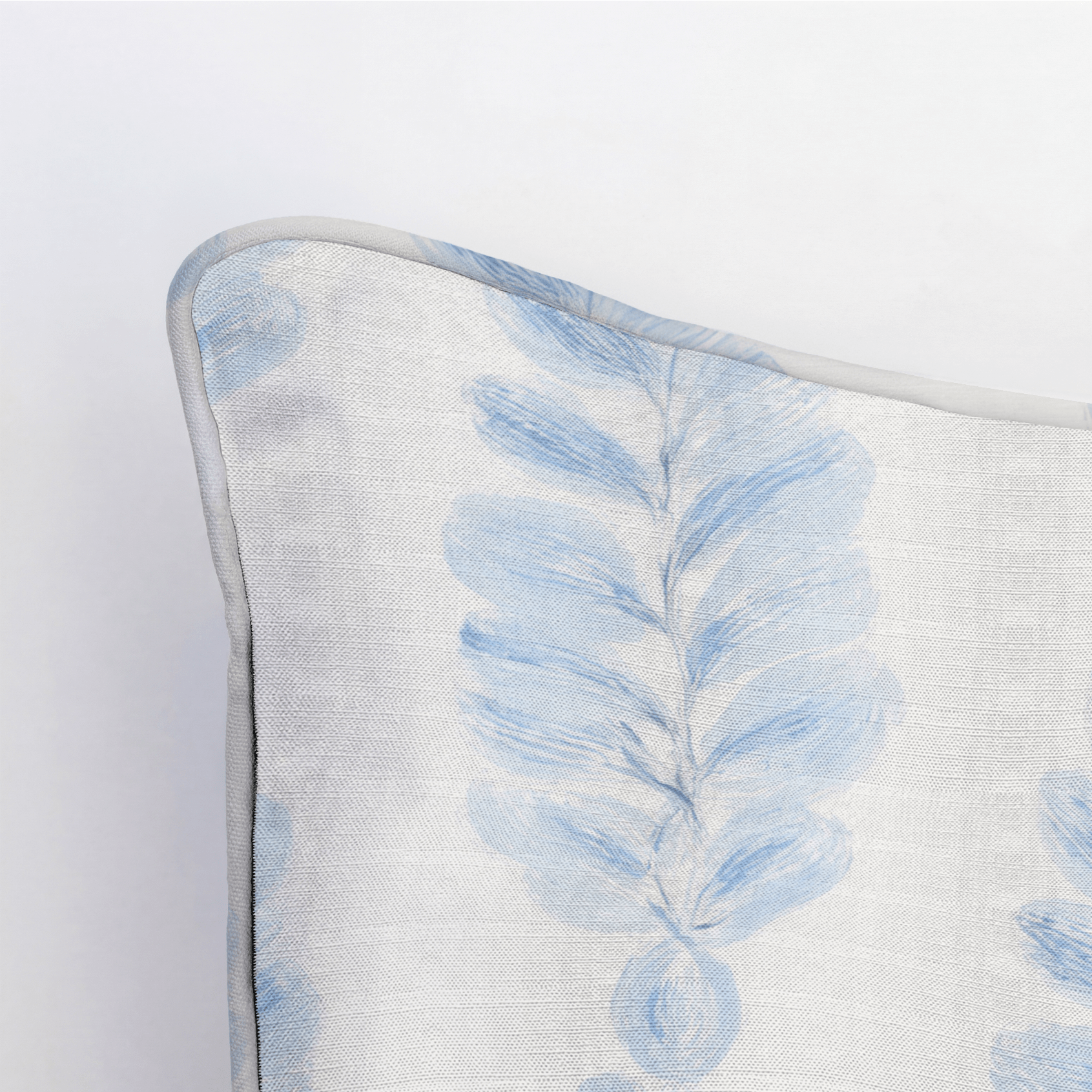 Carolina Ferns Throw Pillow - Lemon Park