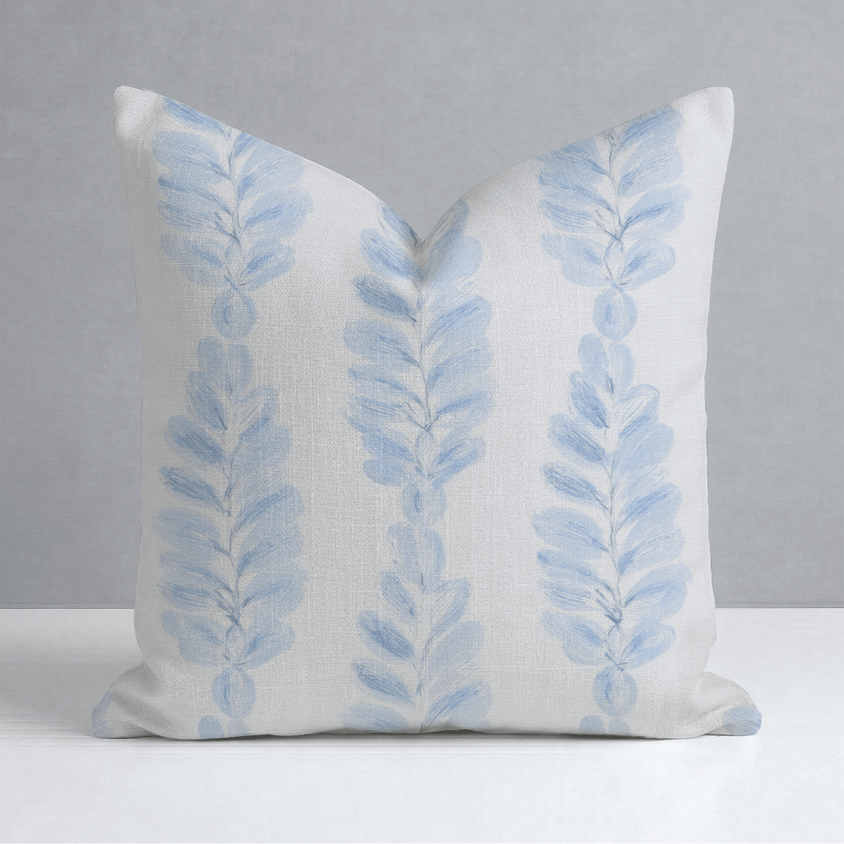 Carolina Ferns Throw Pillow - Lemon Park