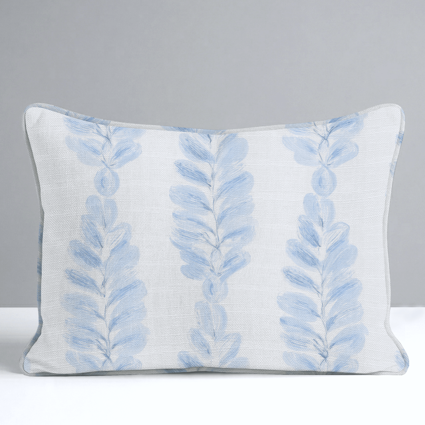 Carolina Ferns Throw Pillow - Lemon Park