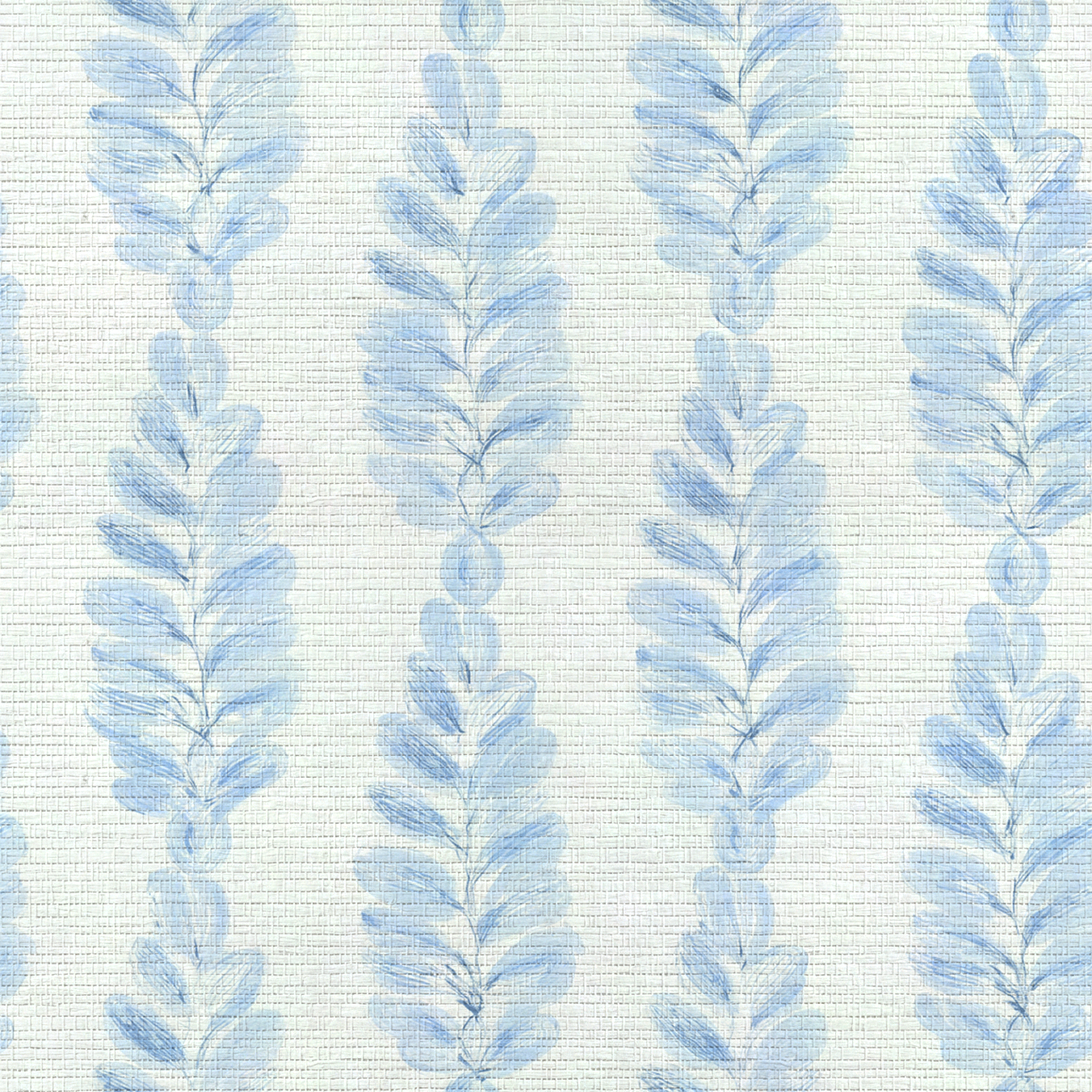 Carolina Ferns Faux Grasscloth Wallpaper