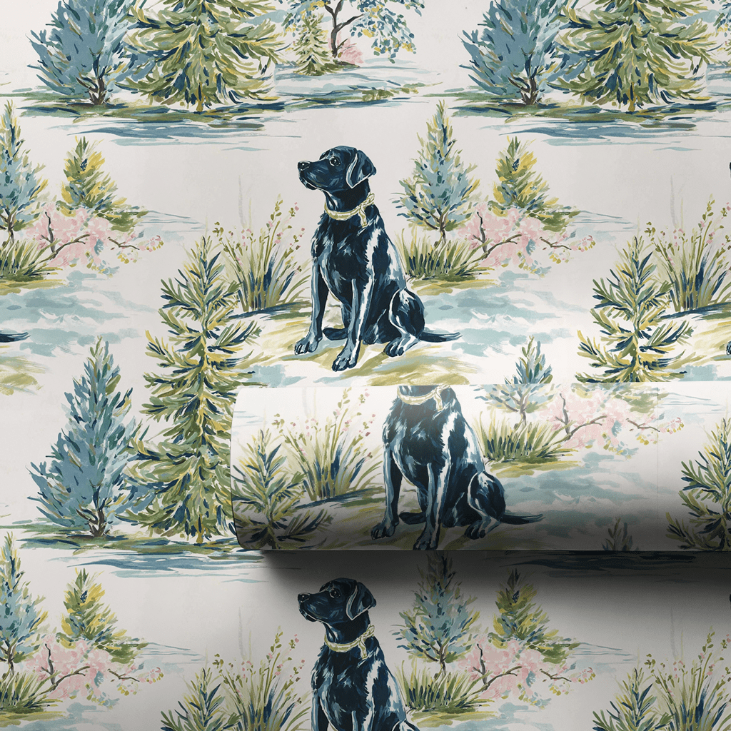 Caroline Frost - Wrapping Paper - Lemon Park
