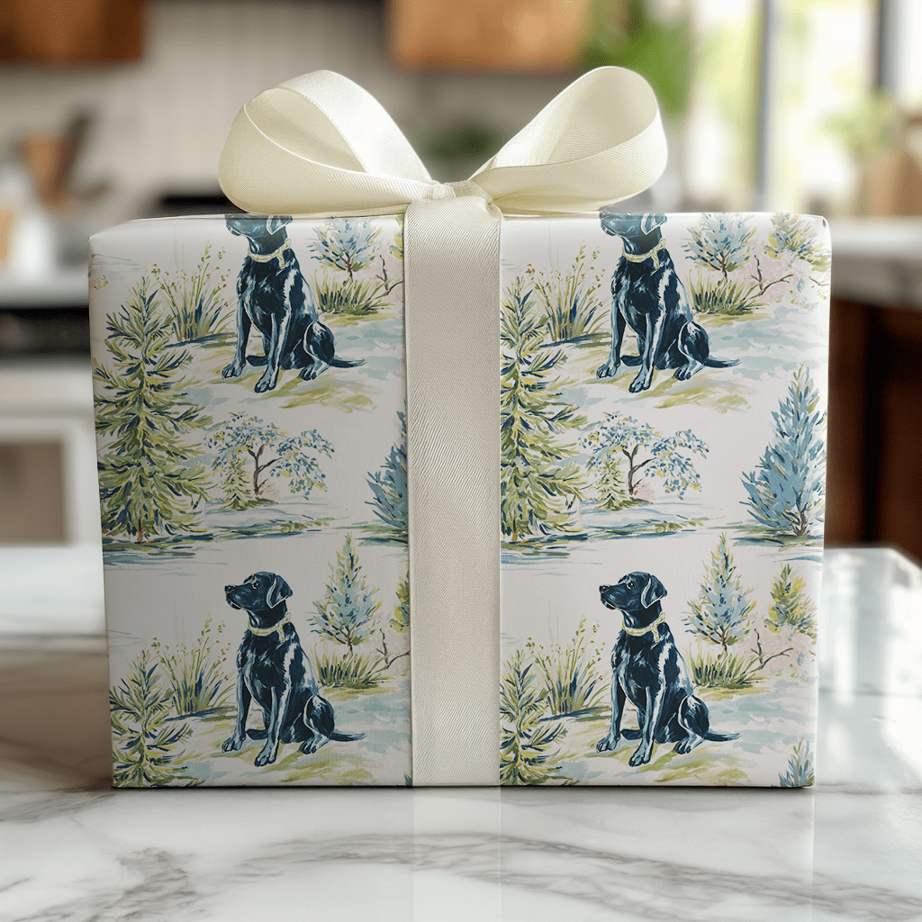 Caroline Frost - Wrapping Paper - Lemon Park