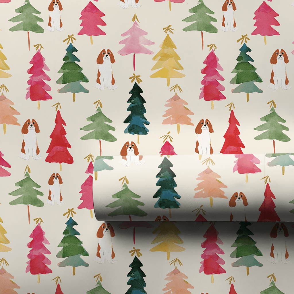Cavalier Christmas Magic - Wrapping Paper - Lemon Park