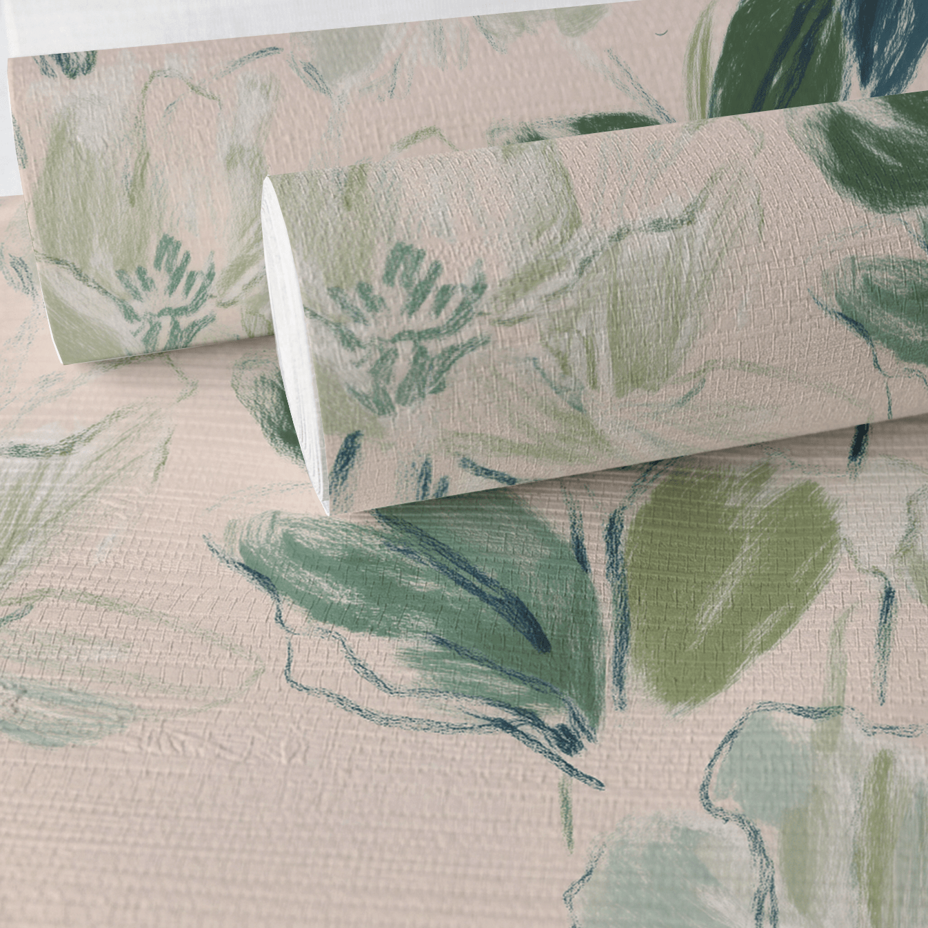 Cecily Faux Grasscloth Wallpaper - Lemon Park