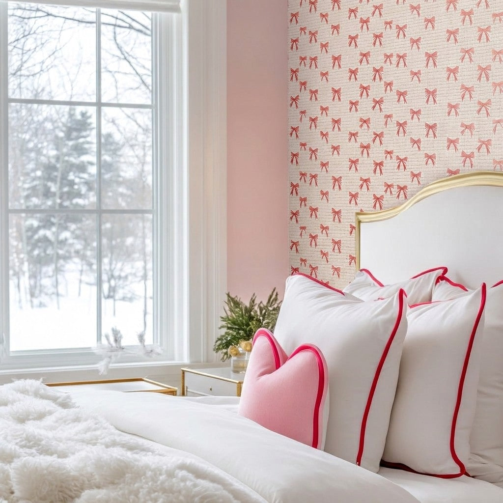 Gifted Grace Faux Grasscloth Wallpaper