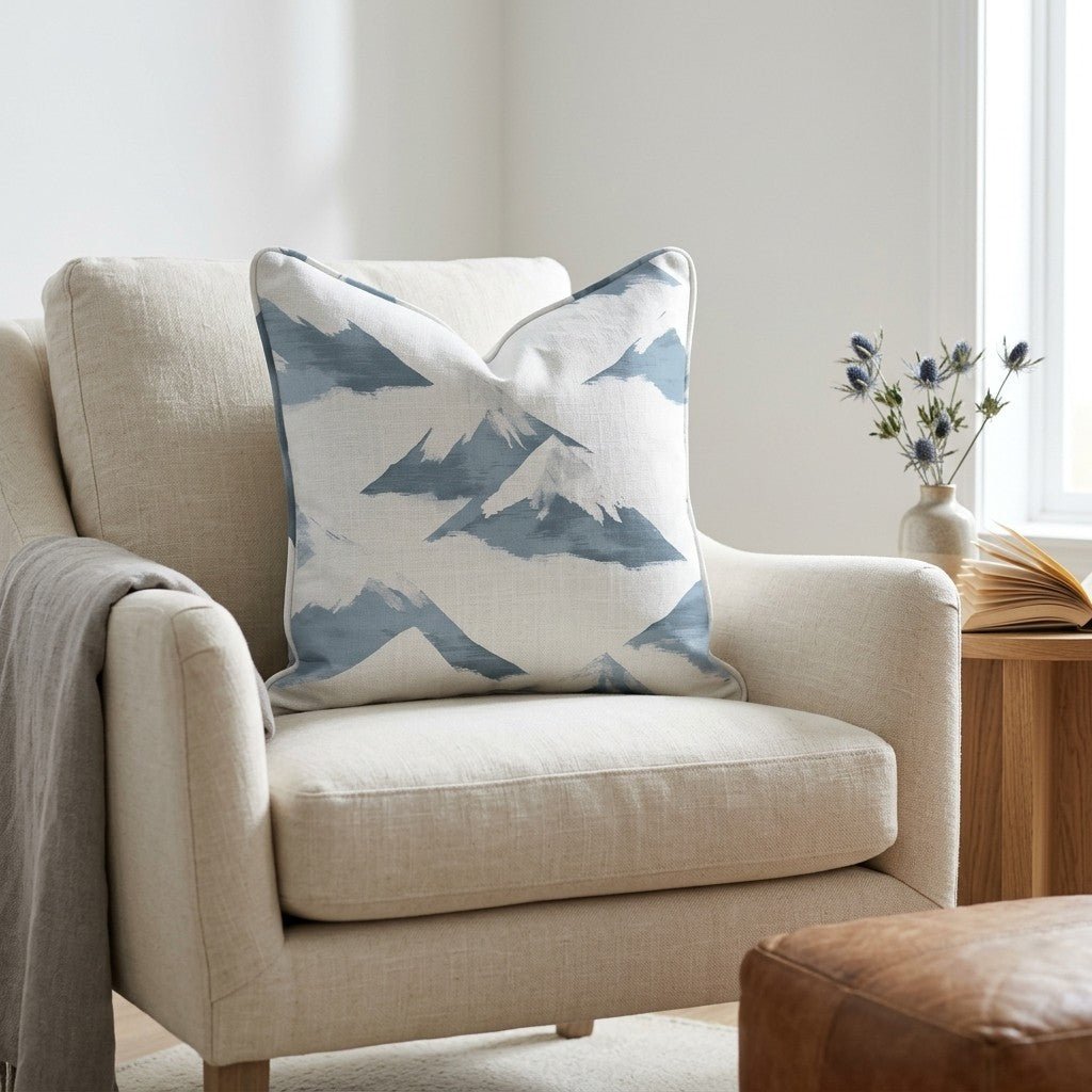 Chalet Horizon Throw Pillow - Lemon Park