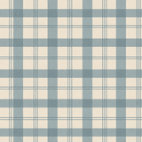 Chambray Tiles French Blue Plaid Wallpaper - Lemon Park