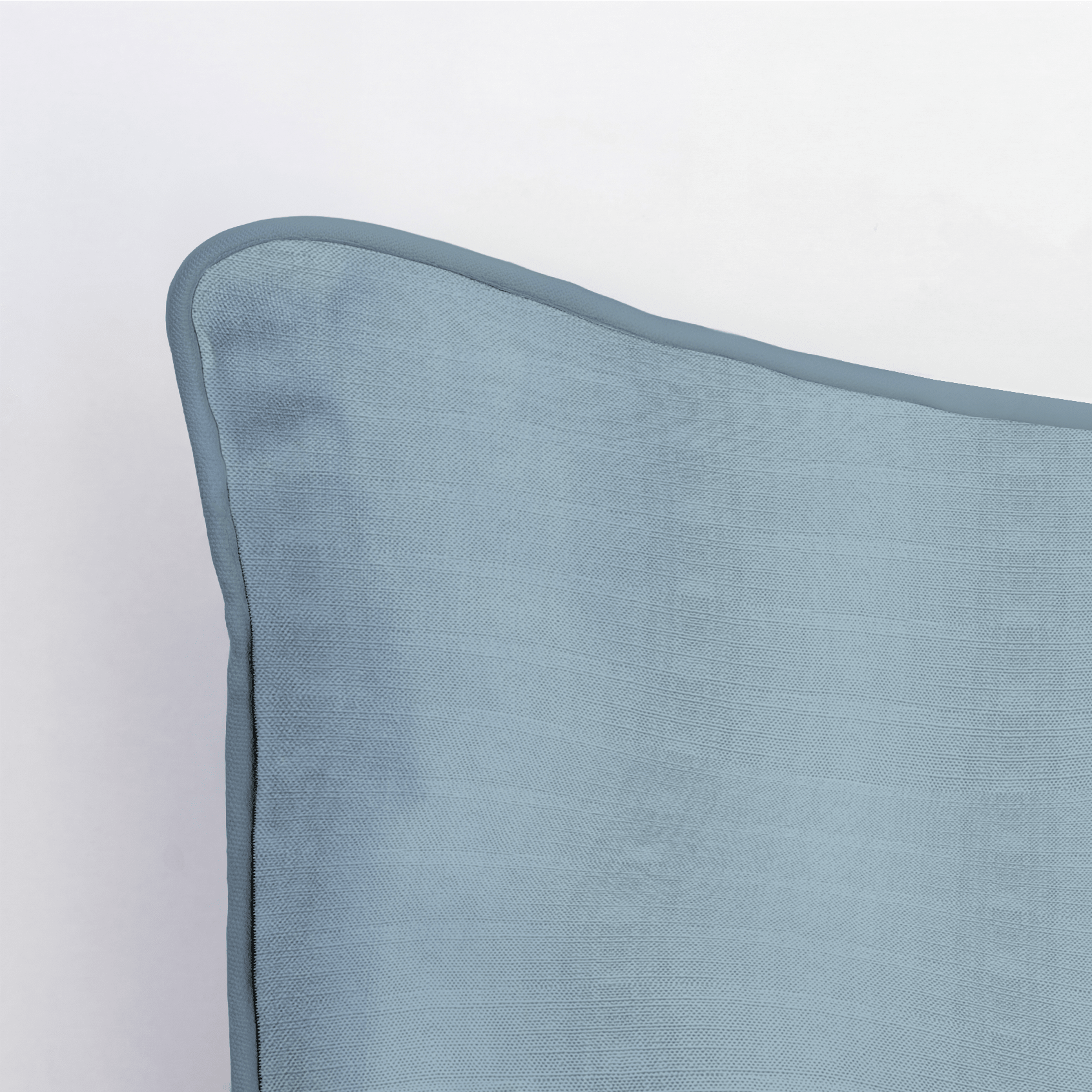 Chambray Tiles French Blue Throw Pillow - Lemon Park