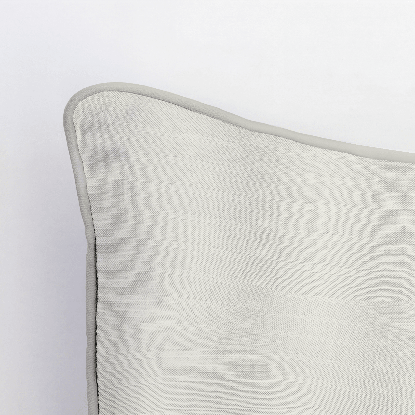Chambray Tiles Linen Throw Pillow - Lemon Park