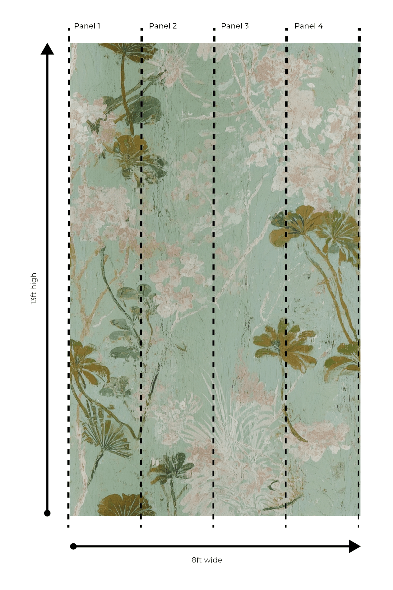 Chantilly Park - Wall Mural - Lemon Park