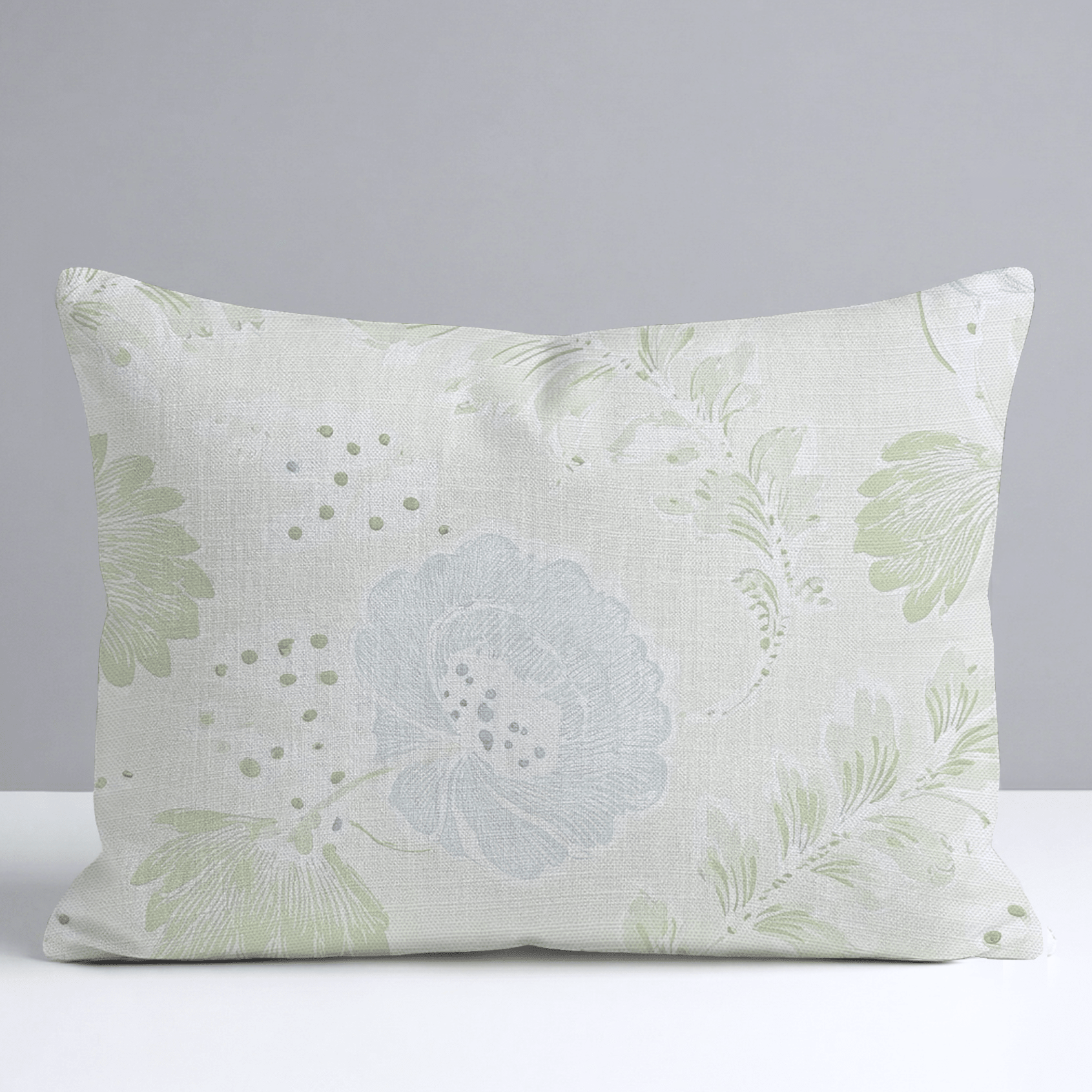 Charleston Mist Throw Pillow - Lemon Park