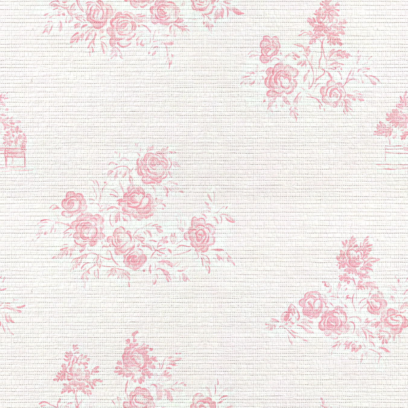 Charlotte Rose Faux Grasscloth Wallpaper