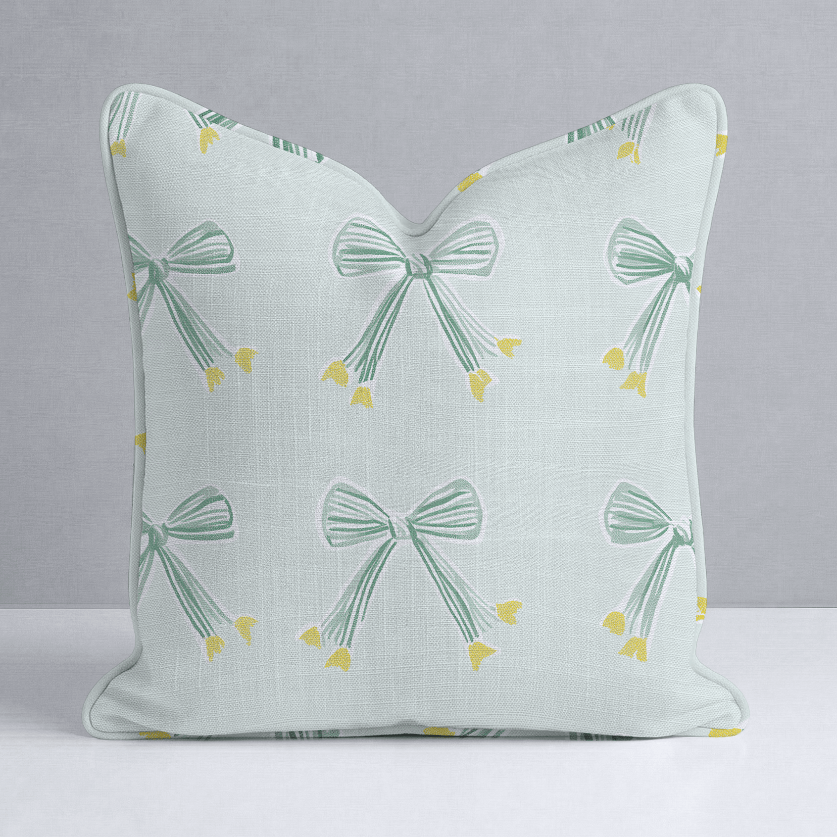 Charms & Knots Throw Pillow - Lemon Park