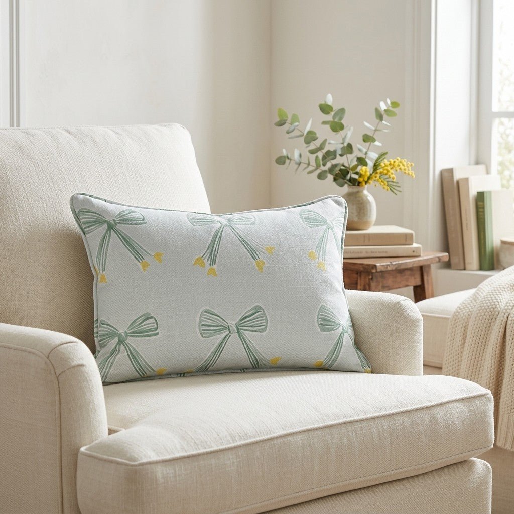 Charms & Knots Throw Pillow - Lemon Park