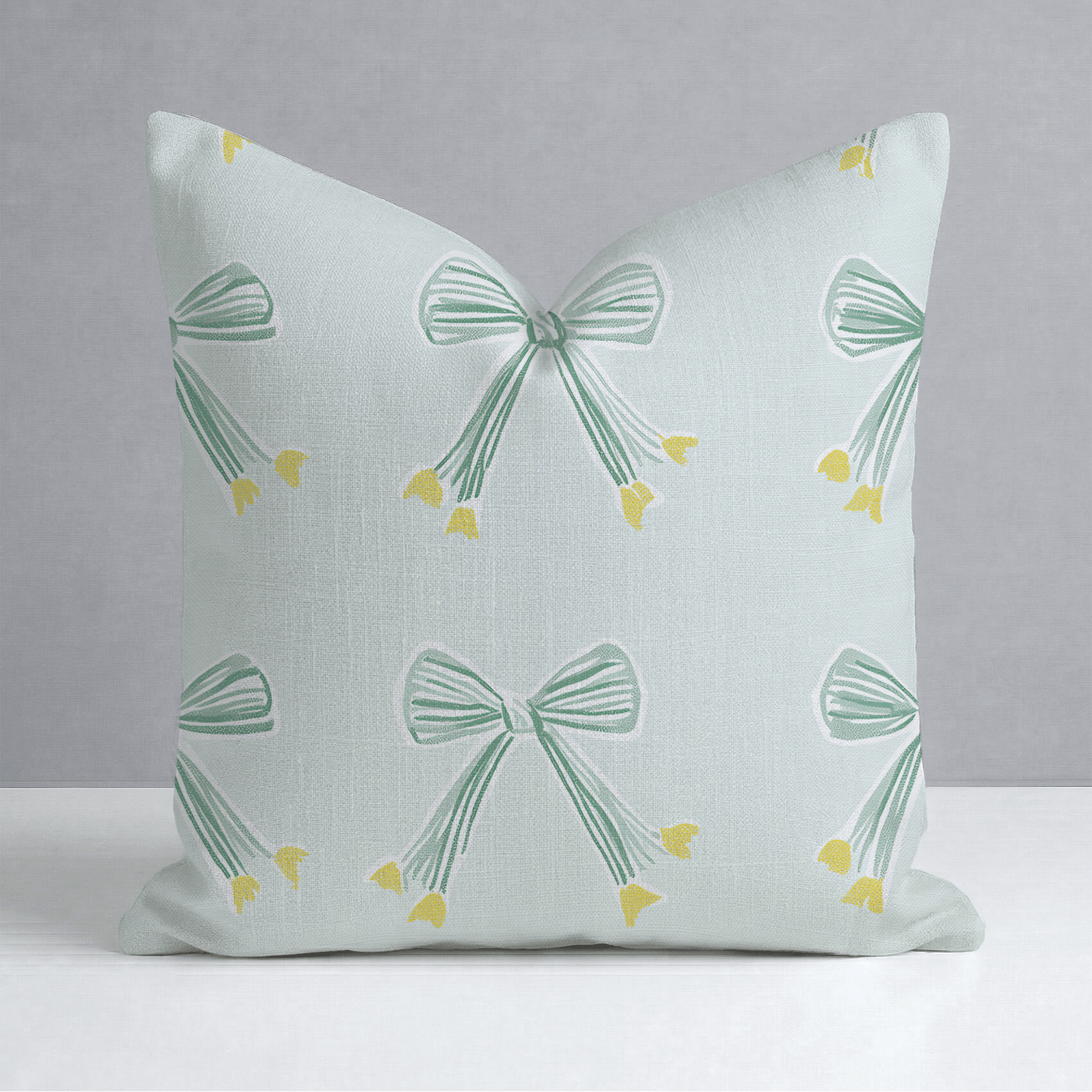 Charms & Knots Throw Pillow - Lemon Park
