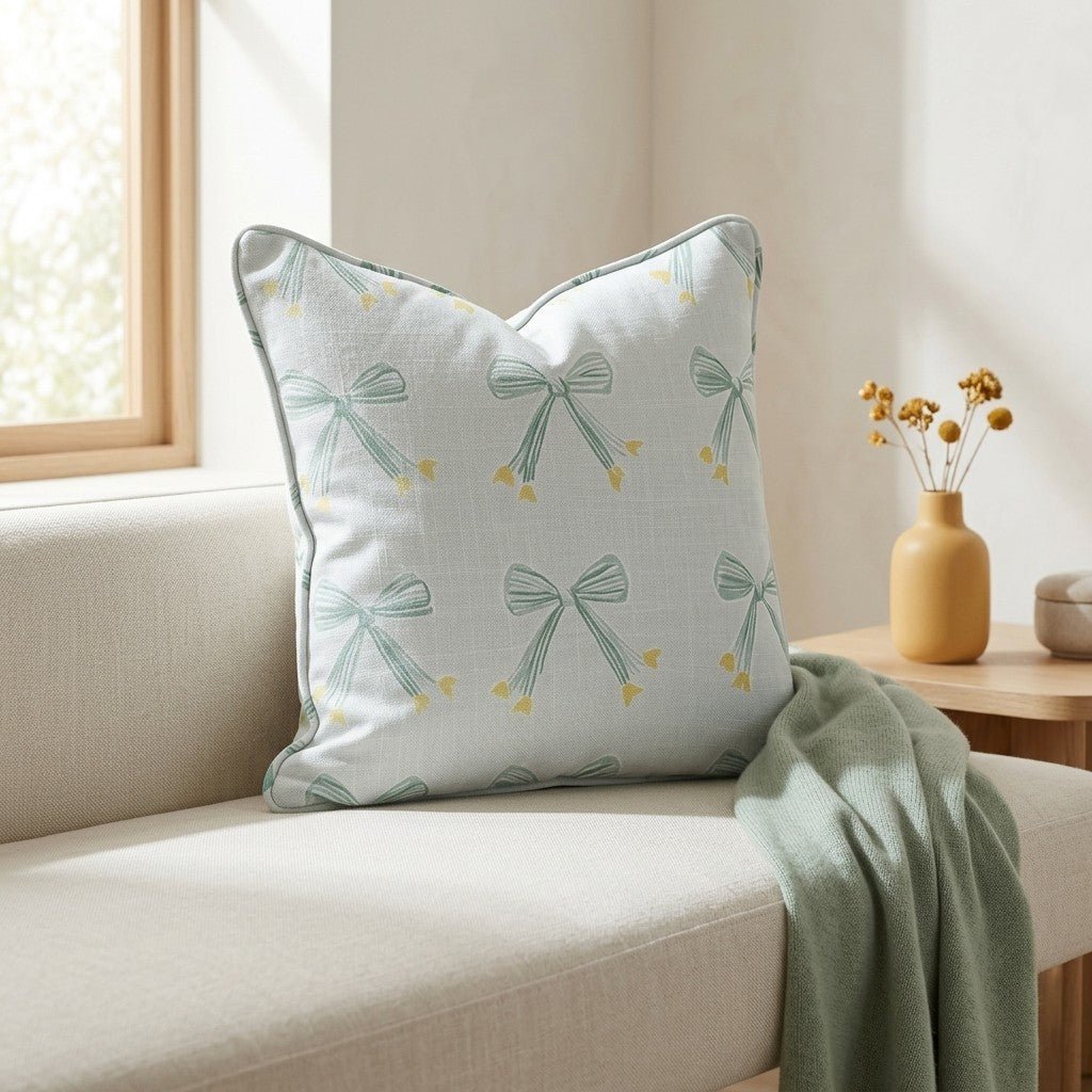 Charms & Knots Throw Pillow - Lemon Park