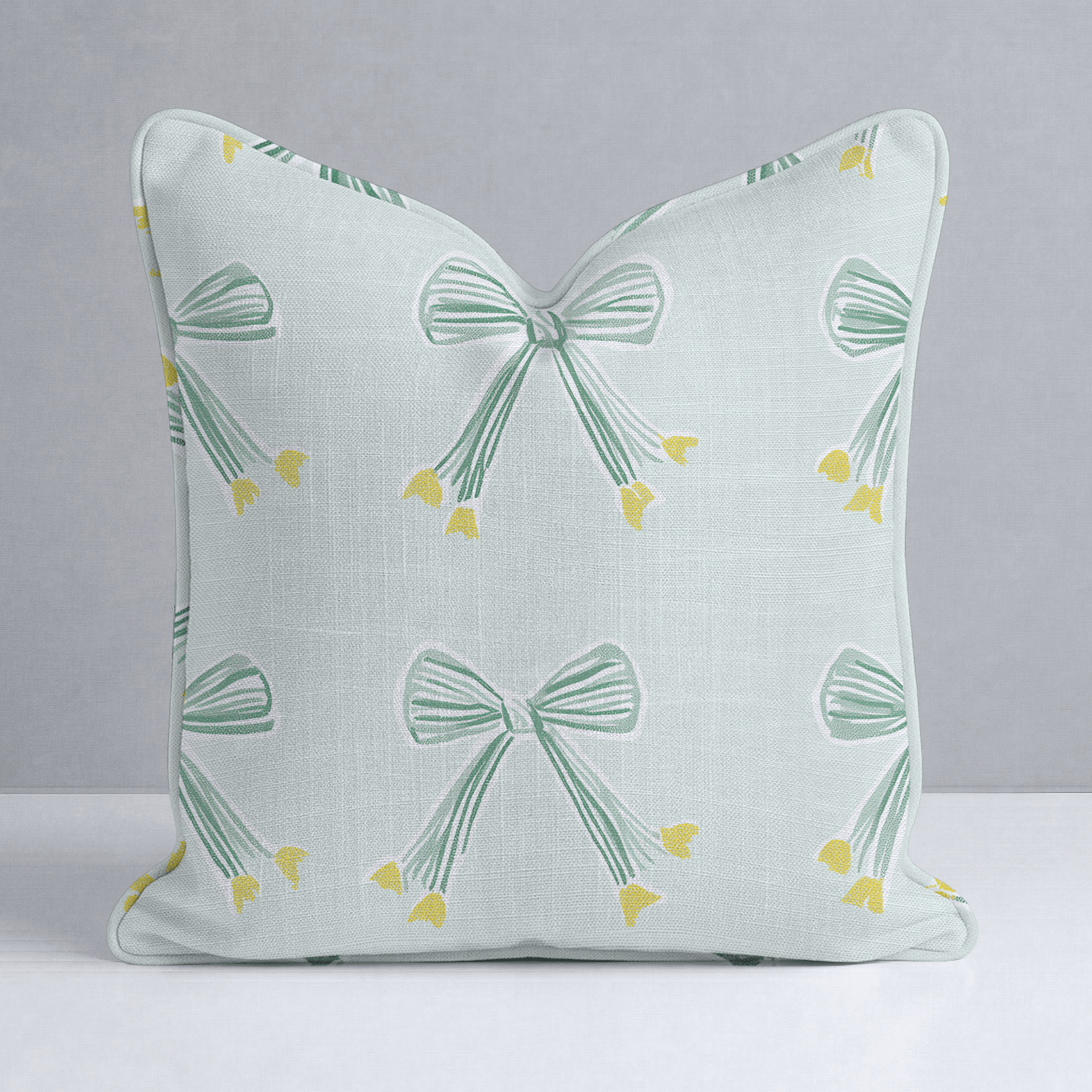 Charms & Knots Throw Pillow - Lemon Park