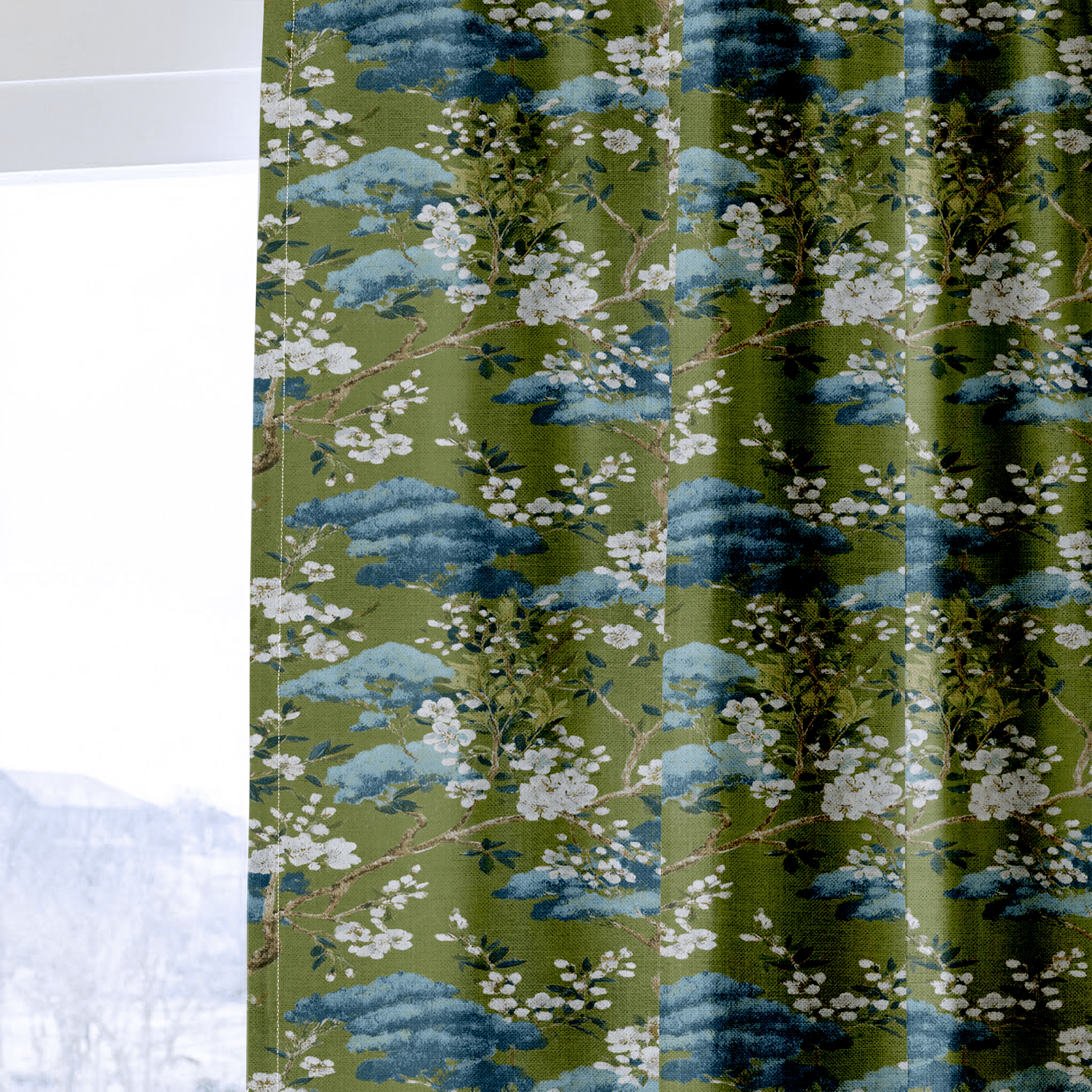 Chateau Green - Drapery - Lemon Park