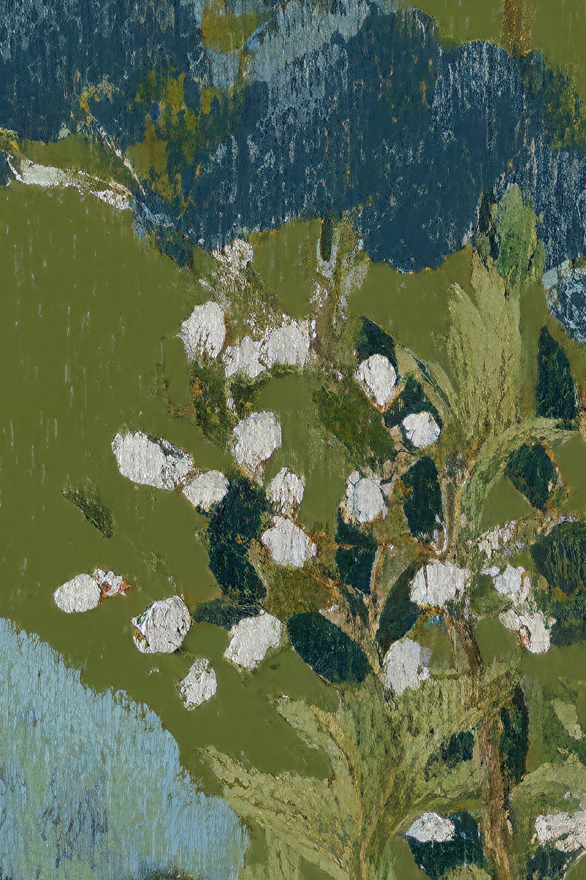 Chateau Green - Wall Mural - Lemon Park