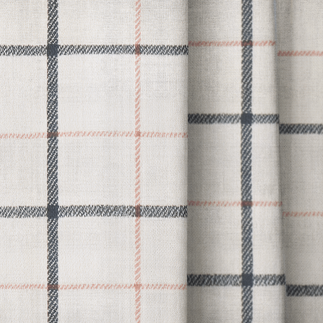 Checkerboard Cherry - Drapery - Lemon Park