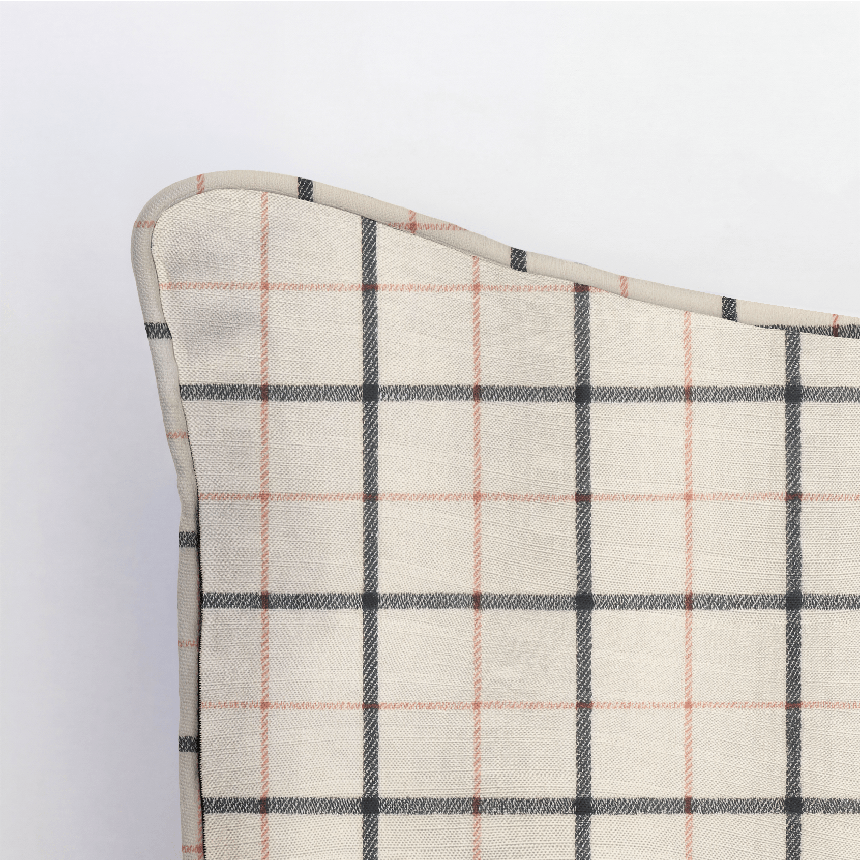 Checkerboard Cherry Throw Pillow - Lemon Park