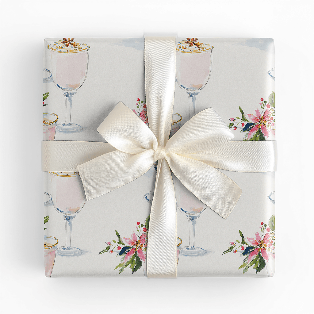 Cheers to Christmas - Wrapping Paper - Lemon Park