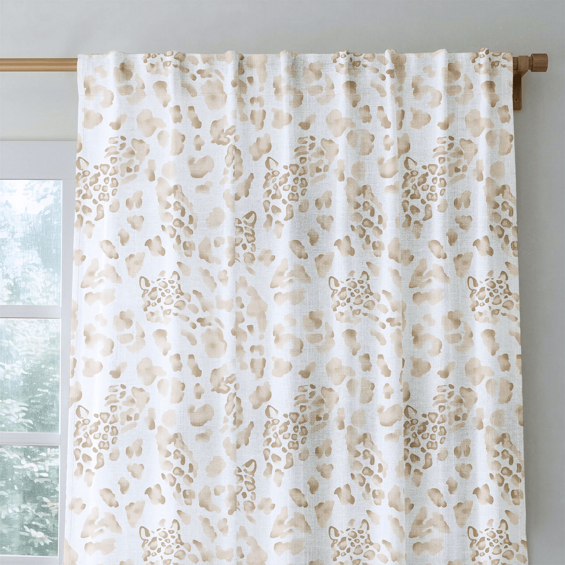 Cheetah Charm - Drapery - Lemon Park