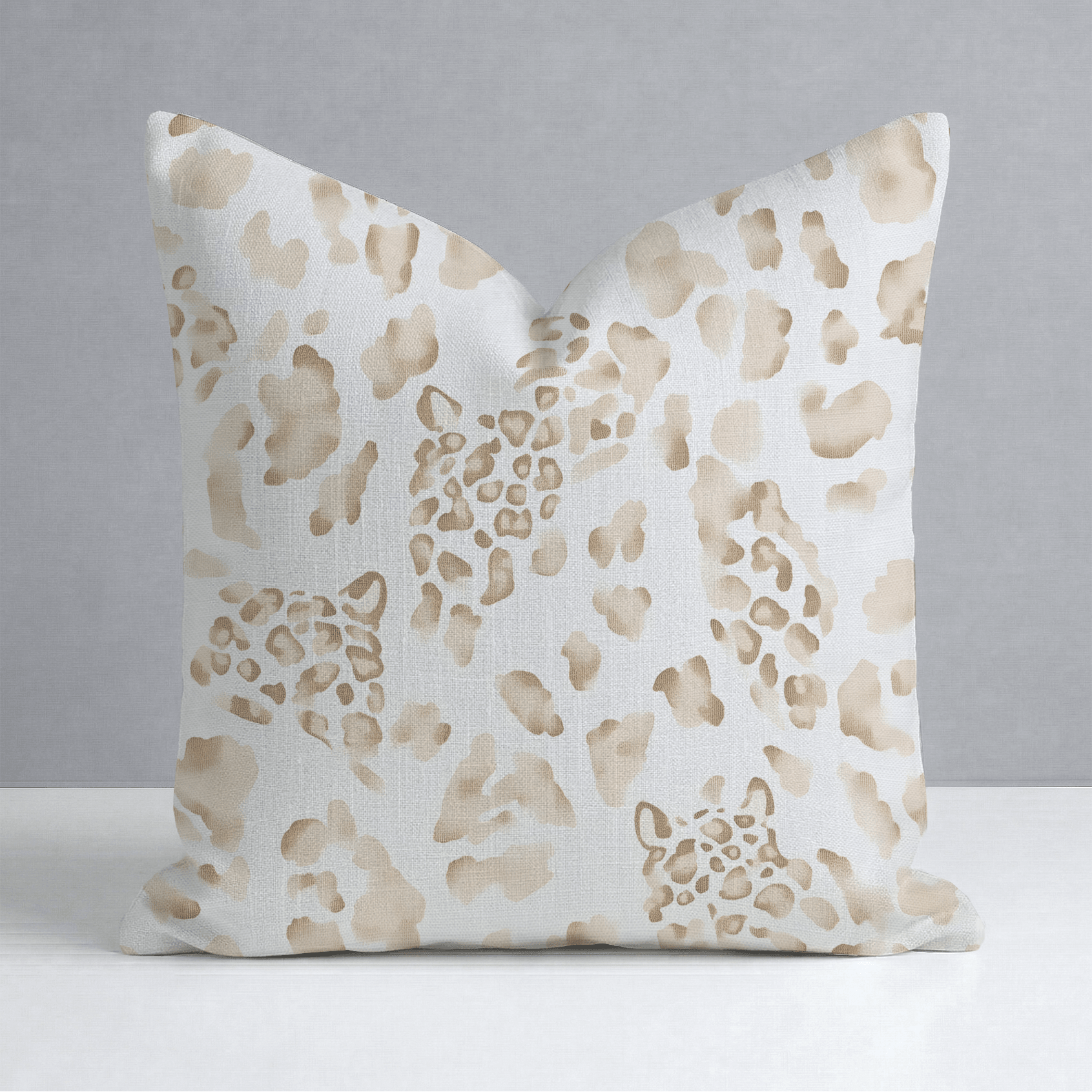 Cheetah Charm Throw Pillow - Lemon Park