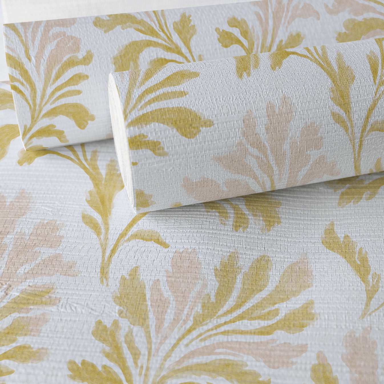 Chestnut Hill Faux Grasscloth Wallpaper - Lemon Park