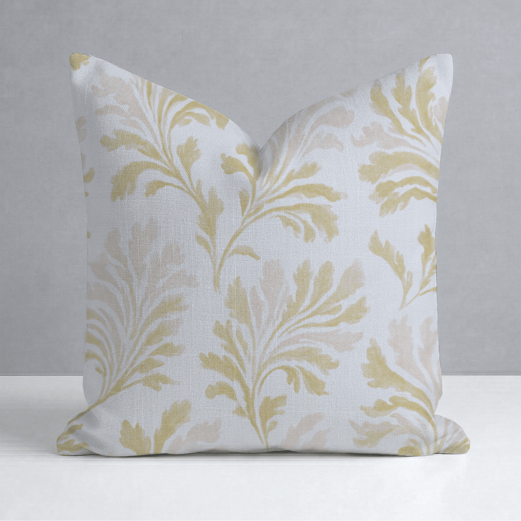 Chestnut Hill Throw Pillow - Lemon Park