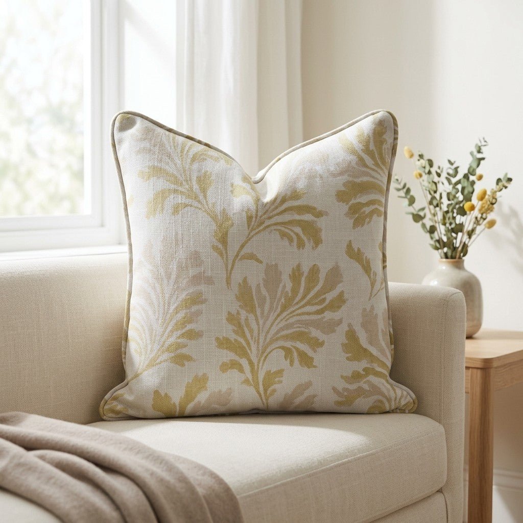 Chestnut Hill Throw Pillow - Lemon Park
