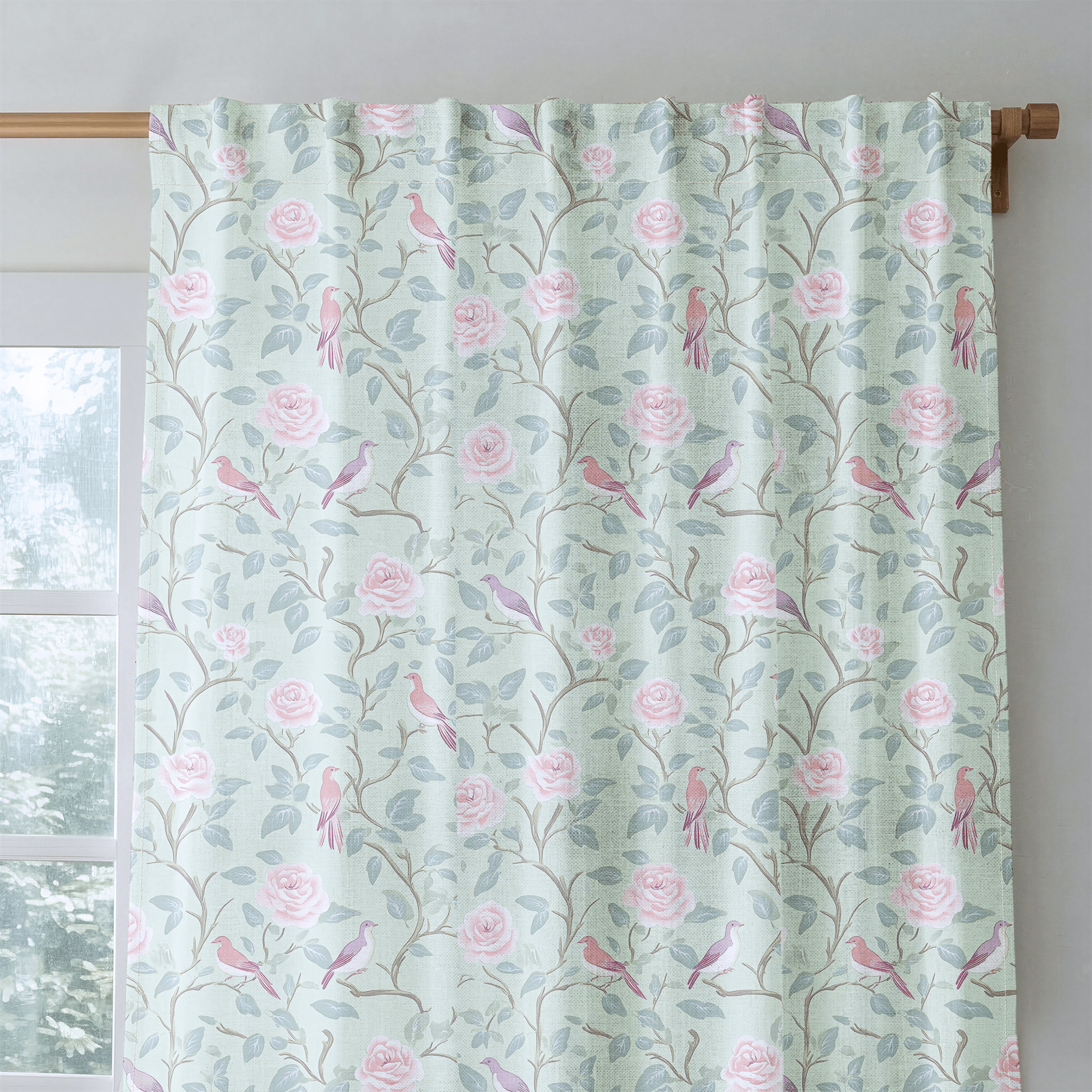 Chirp Charm - Drapery - Lemon Park