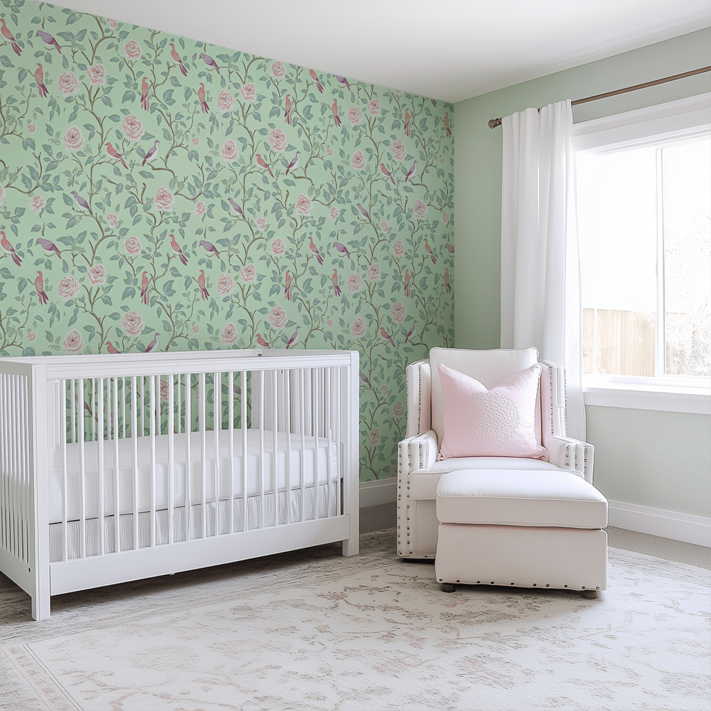 Chirp Charm Wallpaper - Lemon Park